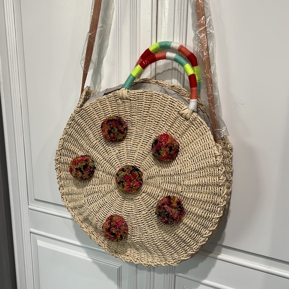 J.Crew NWT straw Purse - Picture 7 of 12